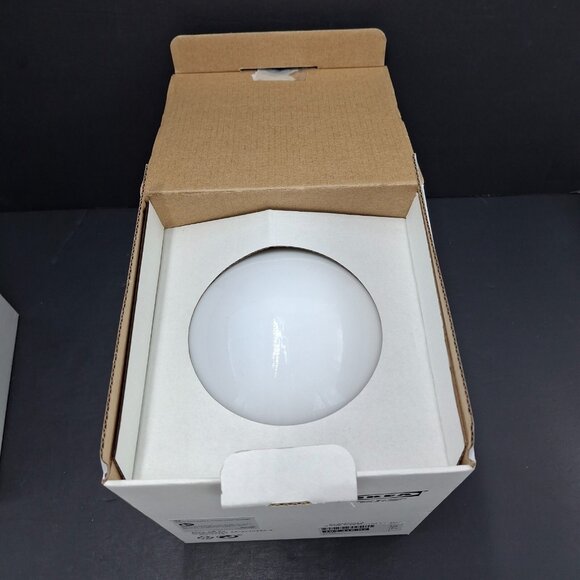 Ikea FRIHULT Ceiling Light 104.316.07 White with Black Base 7.5 in Open Box - Picture 5 of 6